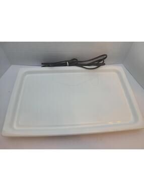 Corning Ware Vintage Electromatic Immersible Warming Platter Tray Tested & Works